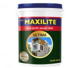 Sơn nước ngoài trời Maxilite Ultima bề mặt bóng LU1 - 18 lít